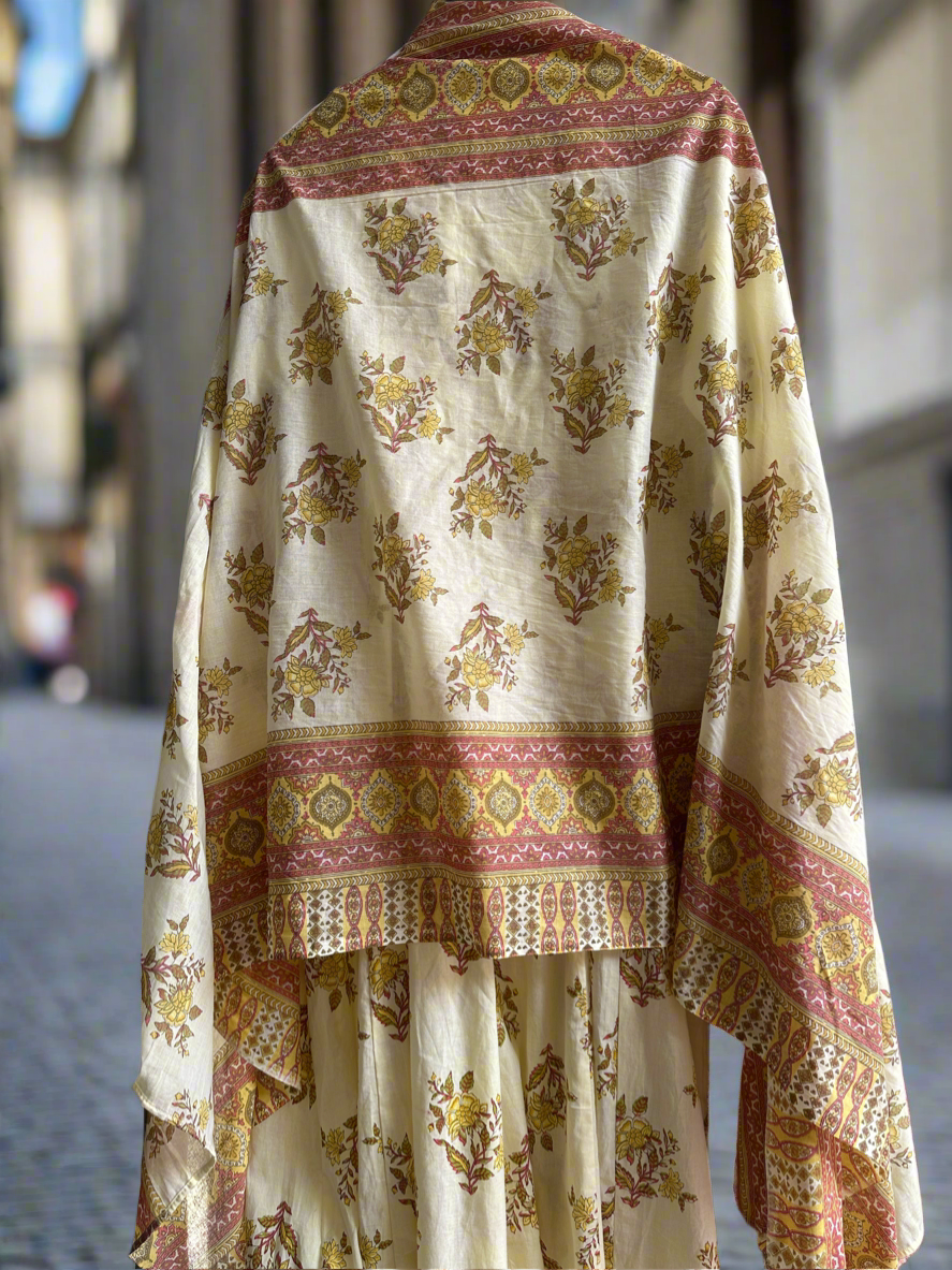 Blossom Bageecha Embroidered Anarkali Set