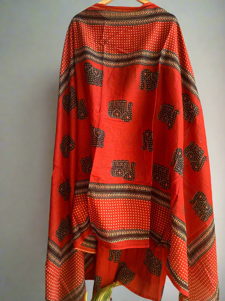Hathi Haat – Tribal Charm Cotton Suit Set